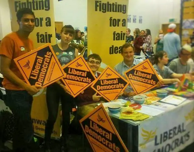Image courtesy of Nik Alatortsev Tremough Lib Dems are hoping for a bumper crop of new student activists this year
